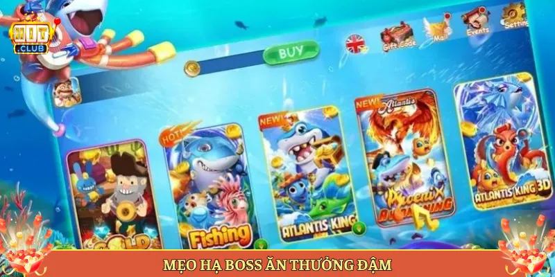 Mẹo Hạ Boss Ăn Thưởng Đậm