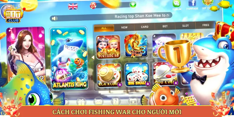 Cách Chơi Fishing War Cho Người Mới
