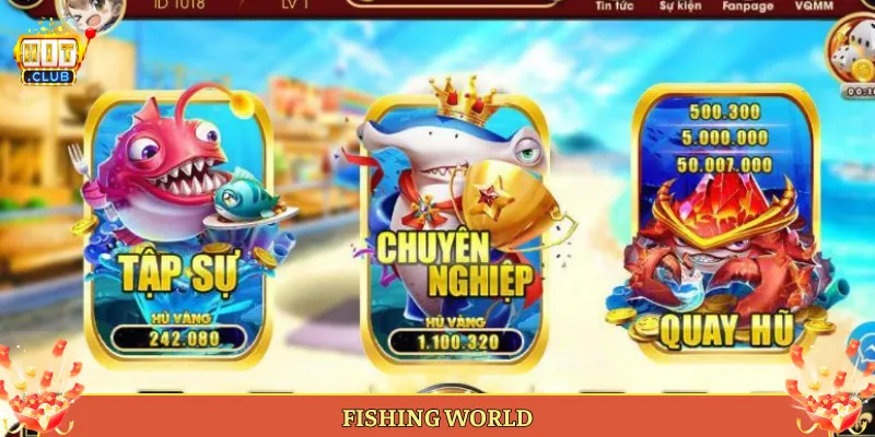 Fishing World Tại Hitclub Khám Phá Thế Giới Đại Dương Bao La
