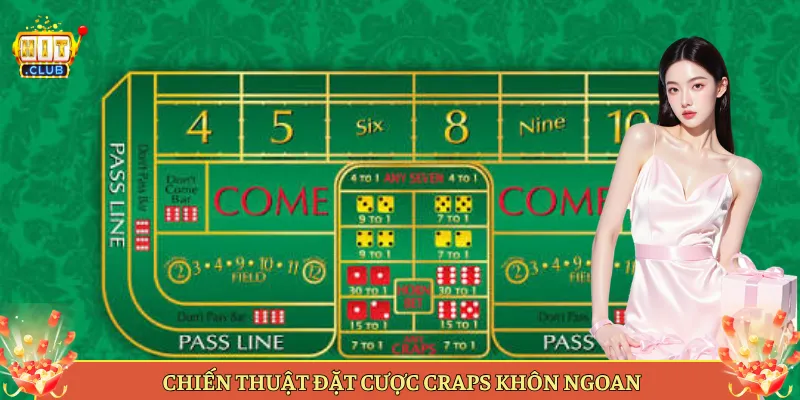 Chiến Thuật Đặt Cược Craps Khôn Ngoan