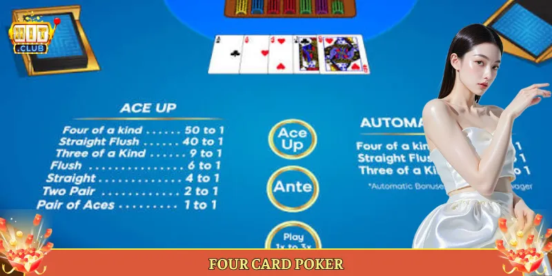 Four Card Poker Tại Hitclub Luật Chơi Và Mẹo Thắng