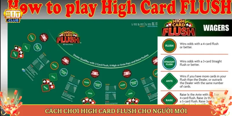 Cách Chơi High Card Flush Cho Người Mới