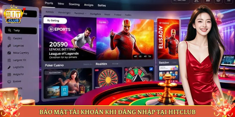 Bảo Mật Tài Khoản Khi Đăng Nhập Tại Hitclub