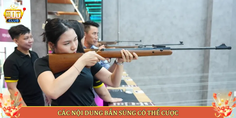Các Nội Dung Bắn Súng Có Thể Cược
